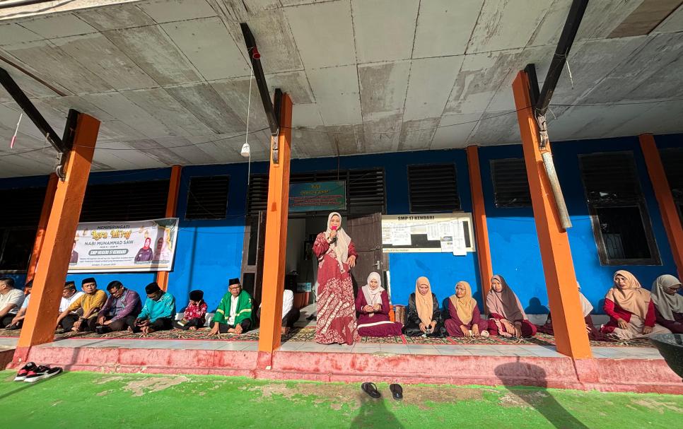 ISRA' MI'RAJ DI SMP NEGERI 17 KENDARI